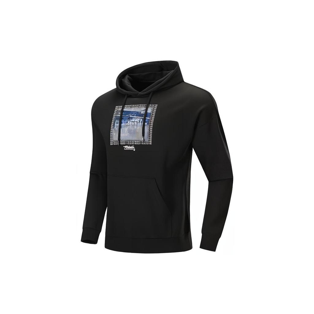 Li Ning Badfive Sweatshirt Men's Black AWDP359-2