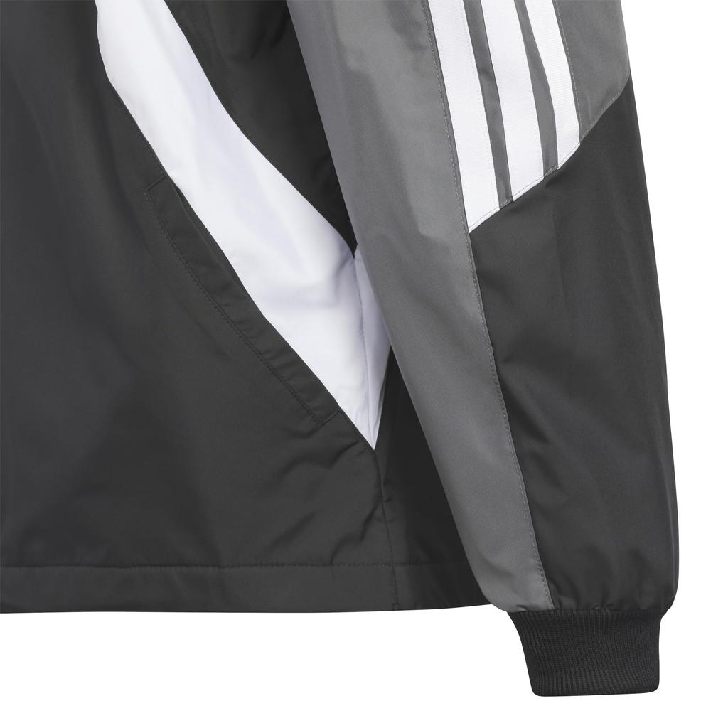 Adidas Essentials Woven Jersey Size Gray Size 140 Kids' Jacket, Unisex, N3379, Five/Black (KA1311),