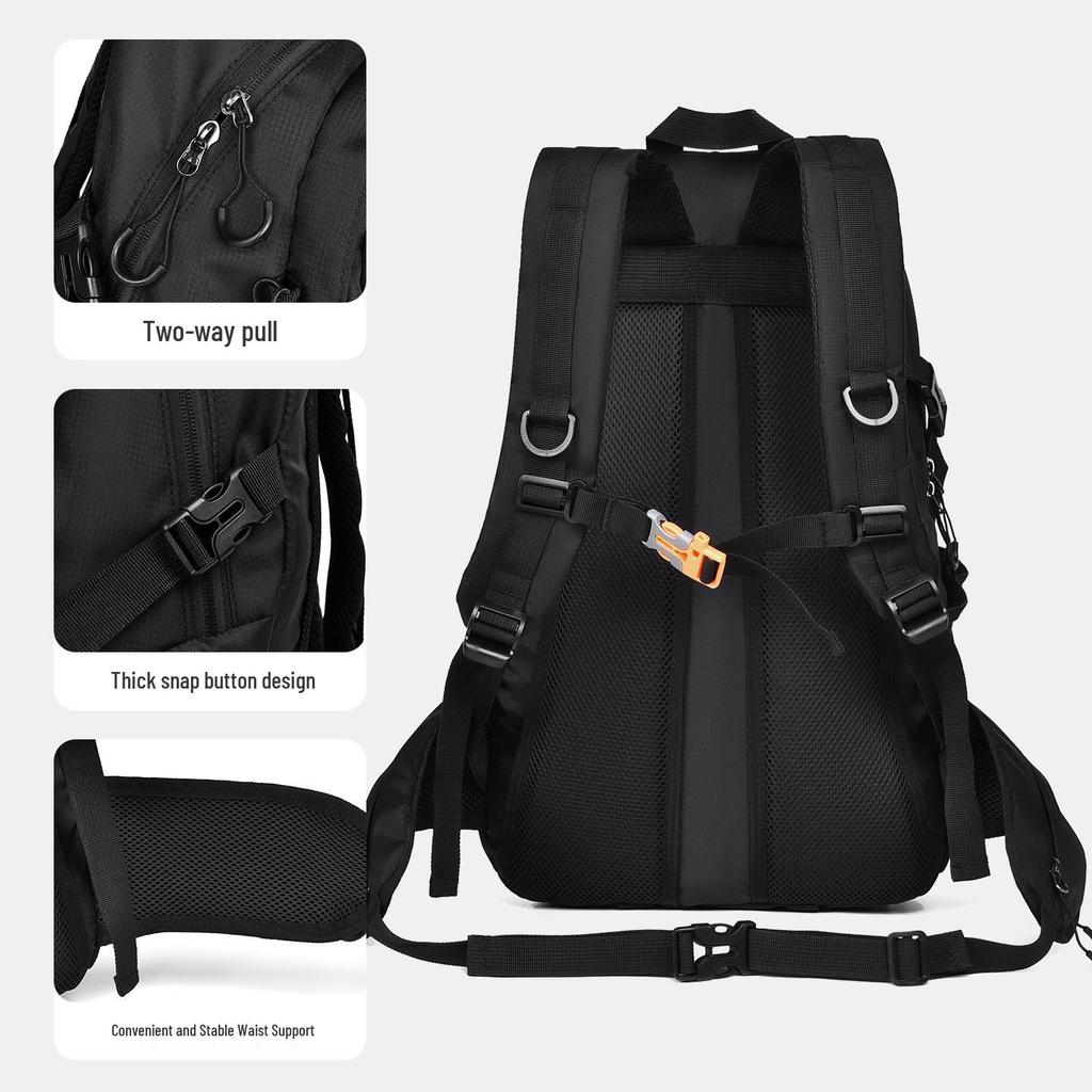Unisex Large Capacity Lightweight Hiking & Climbing Backpack