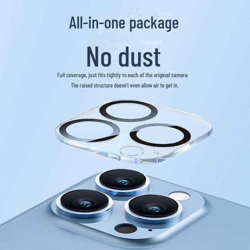 Fólie na objektiv Apple iPhone 16/14 Pro - pasuje na fotoaparáty iPhone 15 Pro Max a 16E/13