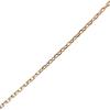 4℃ heart Necklace 3P diamond K10 yellow gold/diamond heart 1.0g Women Used