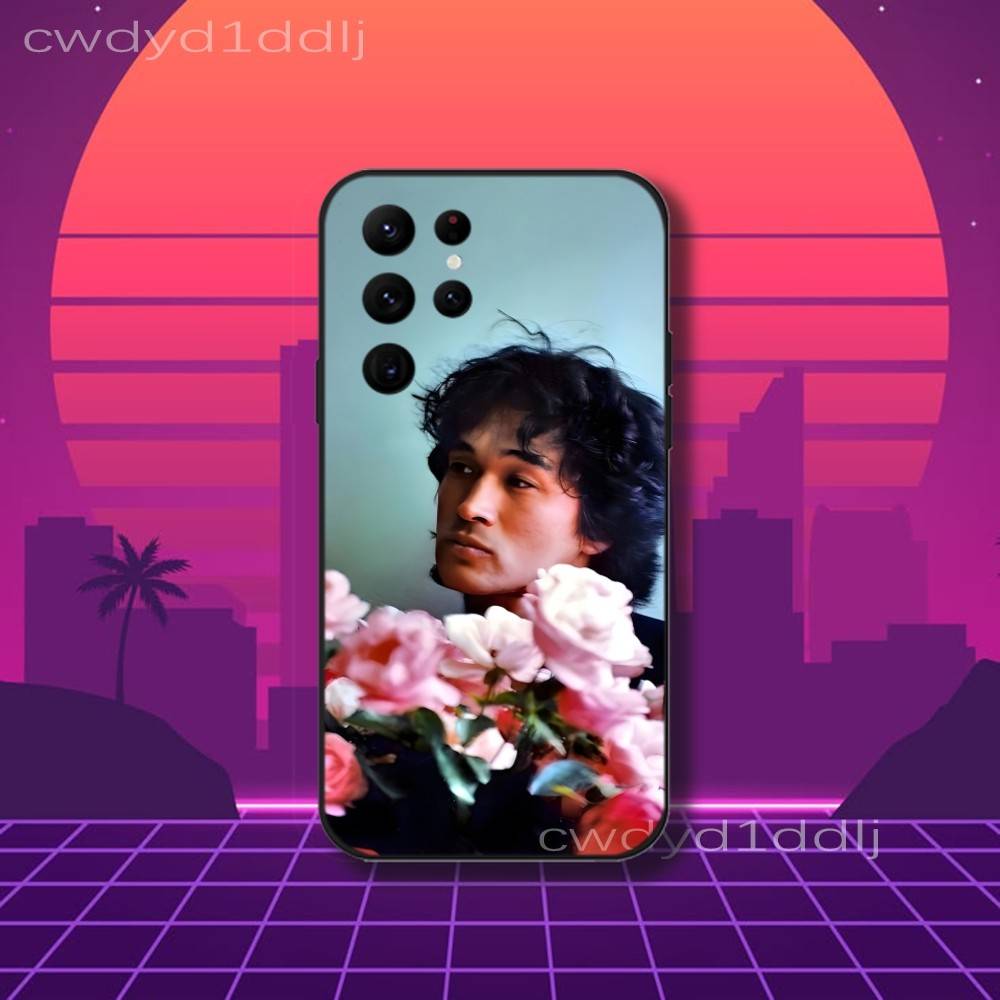 Band K-Kino Viktor Tsoi Phone Case For Samsung S10,S21,FE,S21 ,S26,S25,S24,S23,Ultra,S9,S22,Plus Black Shockproof TPU