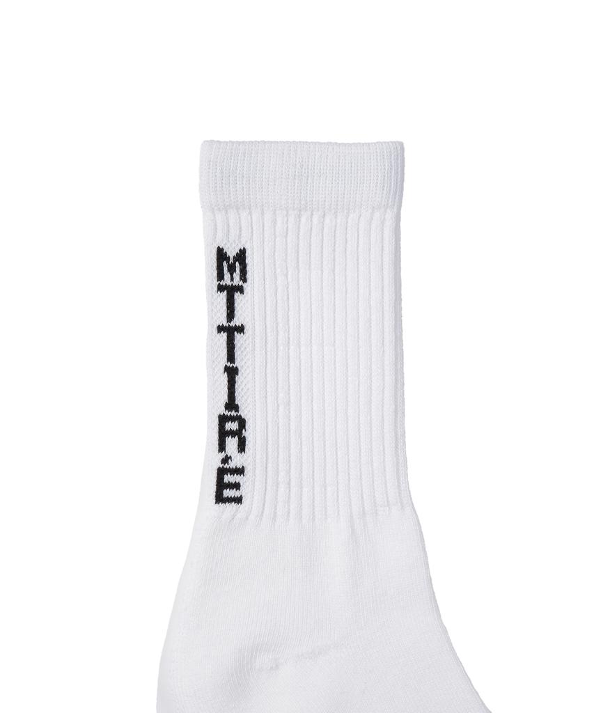 Matile Basic Logo Socks / White,Black