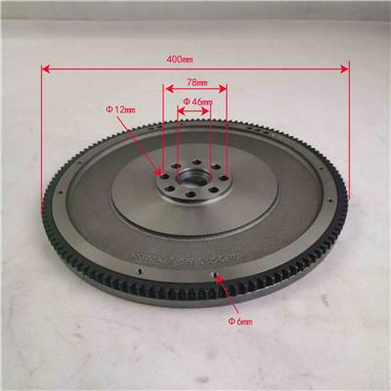 Compatible with Foton Flywheel Assembly SPM40004164E9300
