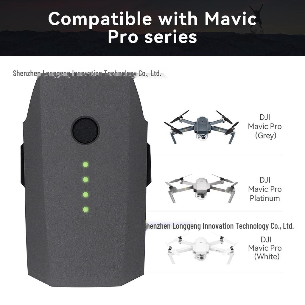 Yu Series 3830mAh Dual Replacement Battery for DJI Mavic Pro Drone