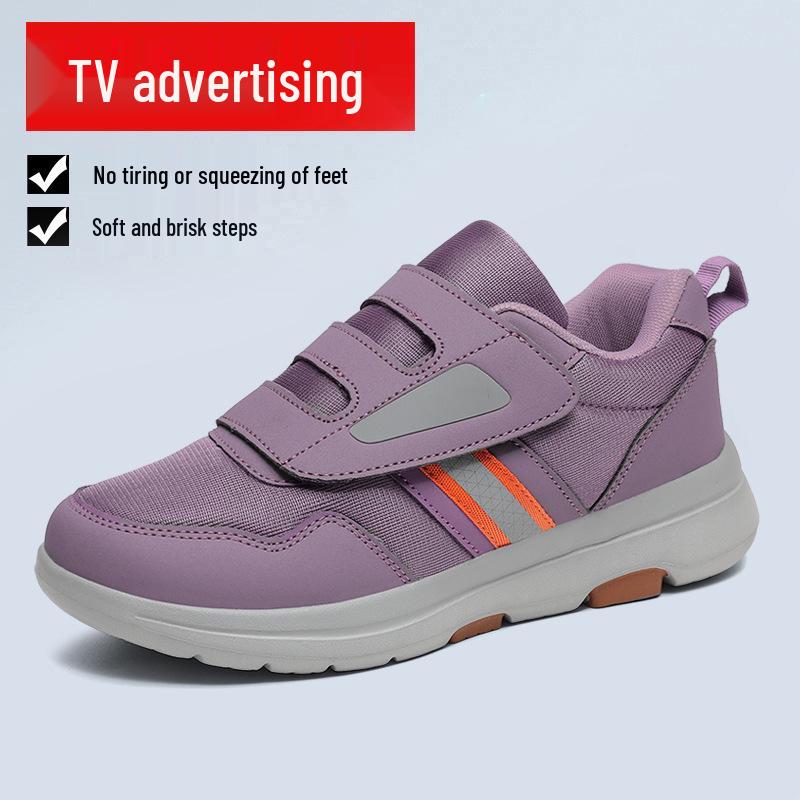 Plus Size Women's Shoes for Elderly: Diabetic, Swollen Feet, Hallux Valgus, Walking Comfort.