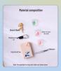Mother-of-Pearl DIY Brooch Kit - Intangible Cultural Heritage Craft for Teacher's Day