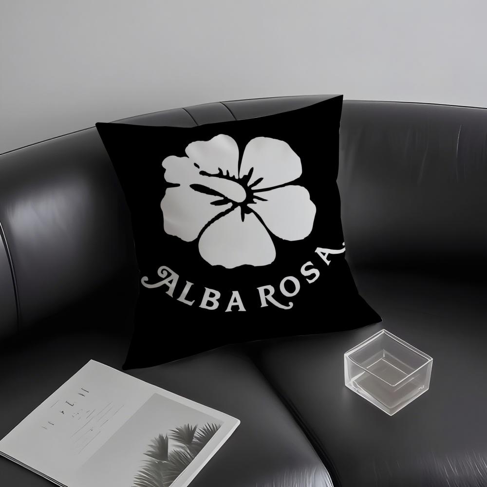 A-Albar Rosas Brand Cushion Cover Pillowcase Ultra Soft Skin Friendly Fabric Cloud Like Comfort & Concealed Zipper