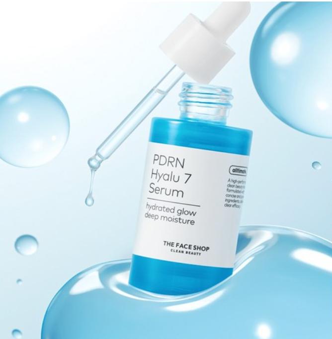 The Face Shop Ultimátní PDRN Hyalu-7 sérum 30ml – Intenzivní hydratace a regenerace pleti