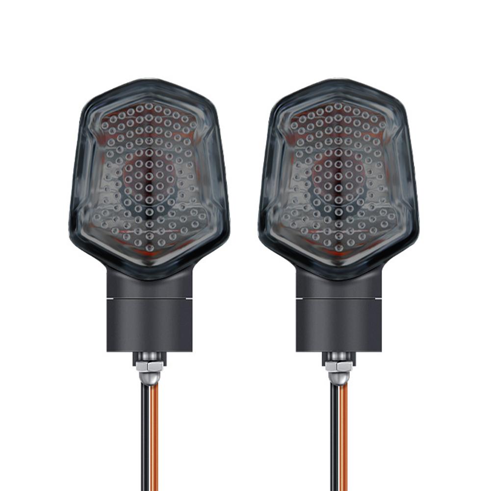 

2 шт. мотоциклетный мигающий фонарь передний задний универсальный мото аксессуары сигнальная лампа DC 12 В мотоцикл светодиодные указатели поворота для MSX125 M3 серый