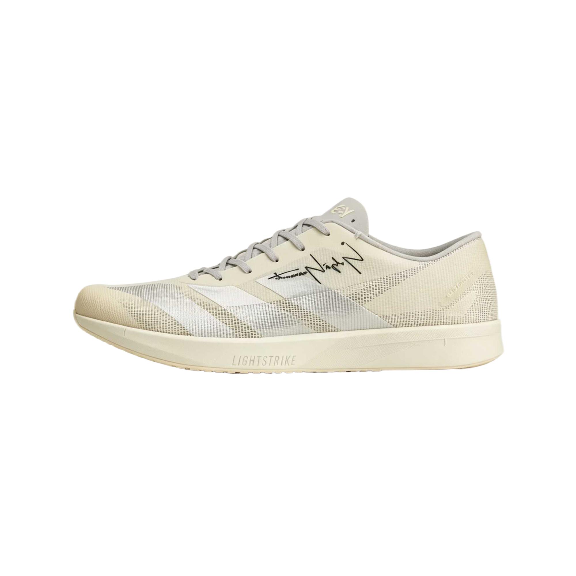 Y-3 ADIZERO RC6 Freizeitschuhe Unisex Niedrig geschnitten Cremeweiß/Silber Metall/L 44 white