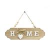 Nordic Wooden Welcome Door Sign with Bow - Entrance Home Decoration