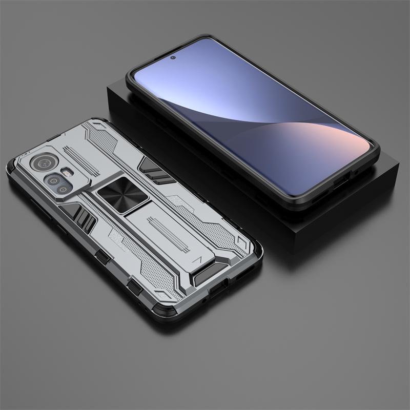 For Xiaomi Mi 12 Pro Case Car Magnet Holder Phone Case For Xiaomi Mi 12 12X Mi12 Pro Shockproof Armor Camera Protect Back Cover