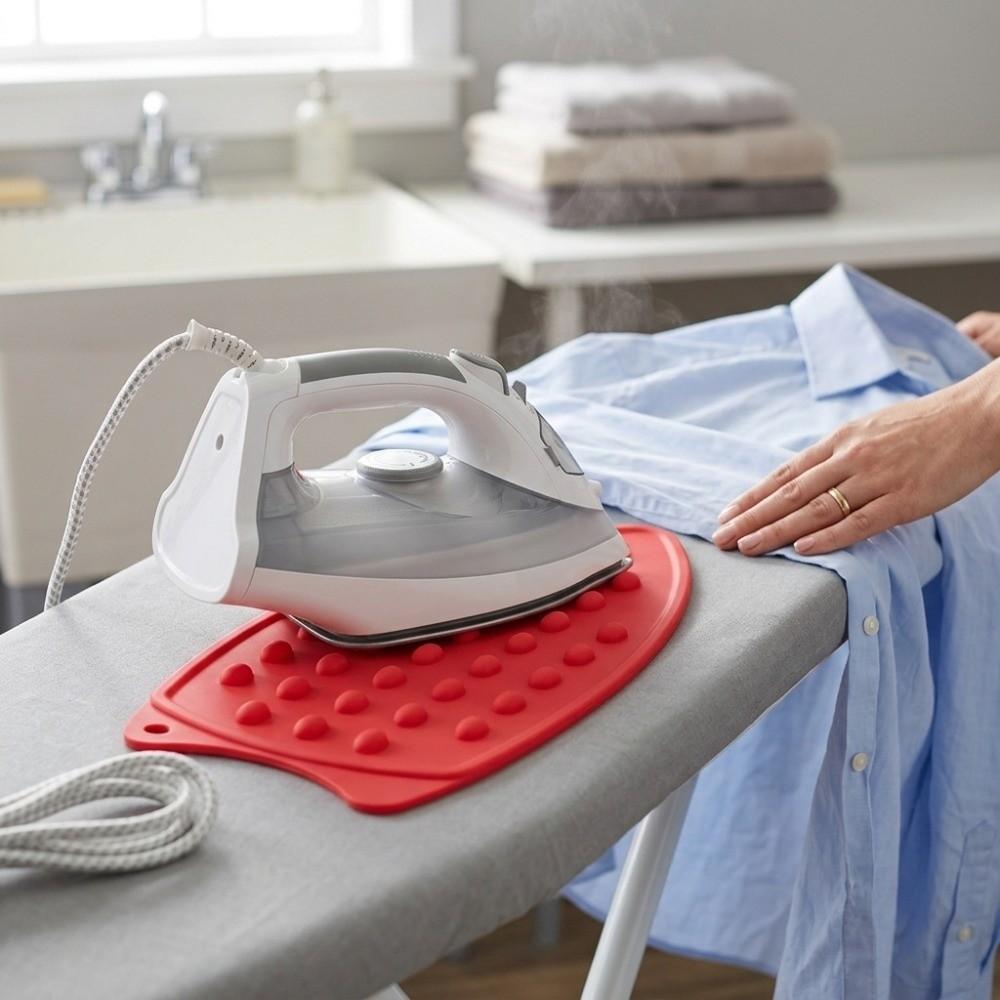 Silicone Silicone Ironing Mat Heat Resistant Ironing Pad Reusable Heat Insulation Pad  Travel Use