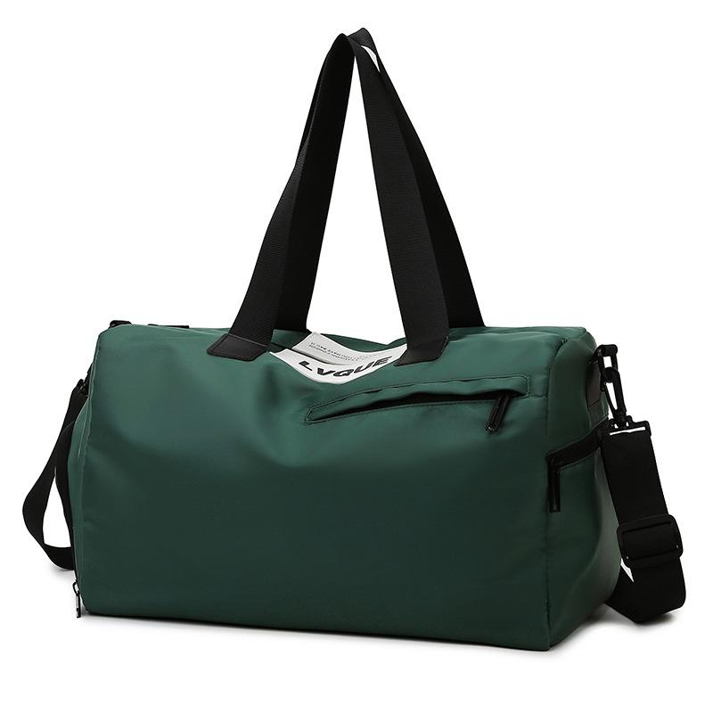 

Влажная и Сухая Фитнес-Сумка Женская Независимый Отсек для Обуви Сумка для Йоги и Спорта из Ткани Оксфорд Дорожная Сумка Простая Сумка для Хранения