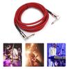 JORINDO Gitarrenkabel 6,35 mm 14 Zoll Audio-Verbindungskabel Elektrisches Musikinstrumentenkabel 3 m