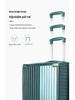 Lightweight Mini Trolley Suitcase with Combination Lock, 18-20 Inch - Ideal for Students and Kids.