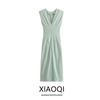 Fashion Style 2024 Summer New Female Silm Elegant Mid Length Long Length Mid Length Long Length Dress 1971056 512