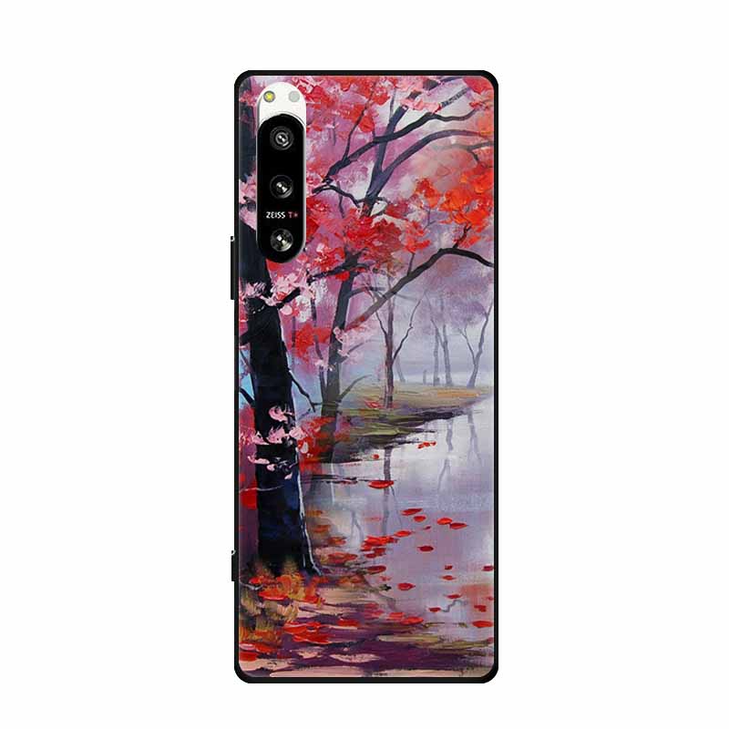Cool Silicone Cover for Sony Xperia 5 IV Case Printed Fashion Soft Back Cover for Sony Xperia 5IV Case Protector Print Shells