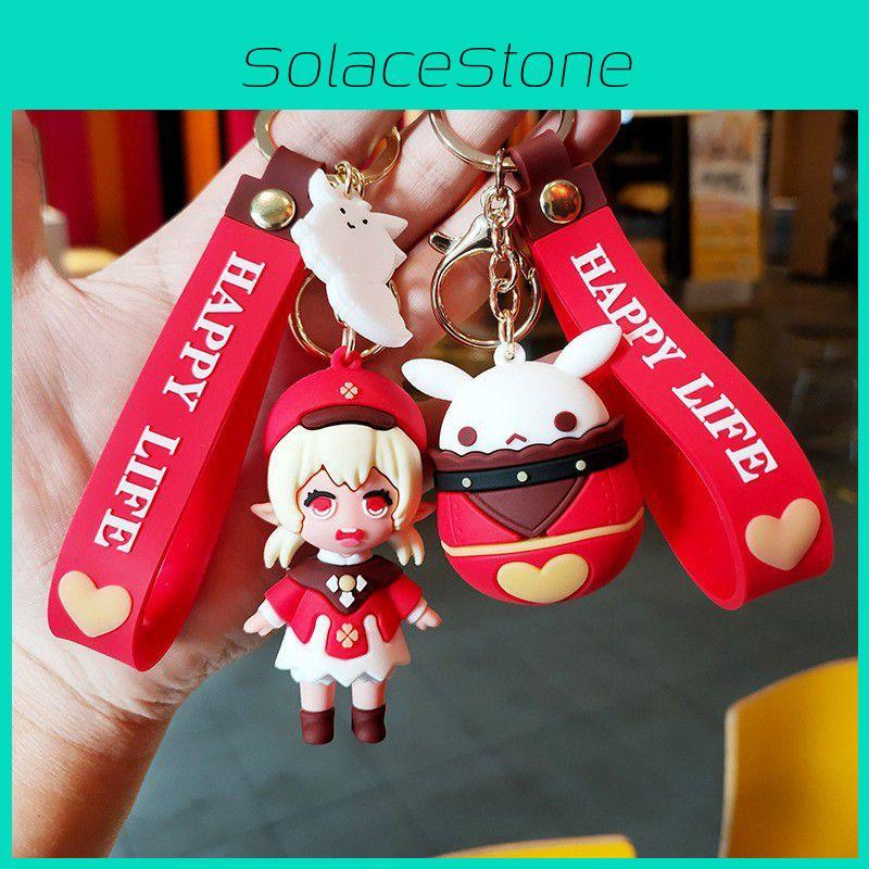 Adorable Genshin Impact Klee Bomb Doll Keychain Perfect For Cosplay And Gifts