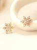 Minimalpiercing 14K Snowflake Piercing Earrings