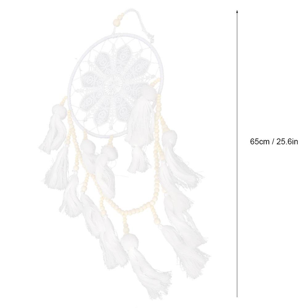 25.6inch Macrame Dream Catcher Tassels String Decoration Bohemian Style Wall Hanging Home Decor
