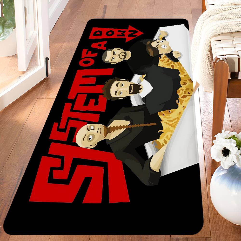 Classic S-System Of A-A D-Down Band Door Mat Washable Non-Slip Living Room Sofa Chairs Area Mat Kitchen Doormat Area Rug