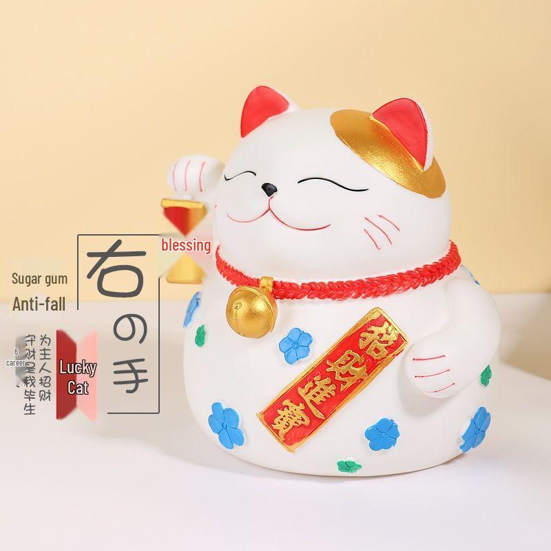 

Right Hand Beckoning Cat Piggy Bank: Child-Safe, Dual-Use Money Saver and Home Decor