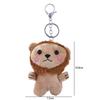 Pendant Luggage Soft Toy Cartoon Lion Keyring Lion Plush Keychain Plush Pendant Lion Plush Doll