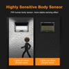 328LEDs Solar Garden Outdoor LED Wall Light Home Outdoor Waterproof Magnetic Remote   Side Lighting Sensor Wall Light