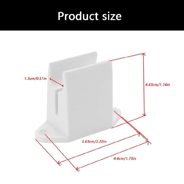 Crank Holders Crank Wall Mounted Brackets with Screws,for Awnings,Roller Blinds Roller Shutter Invisible Crank Hanger