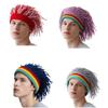 Warm Interlaced Hat With Humorous Hair Fashion Unisex Cold Weather Ear Security For Family