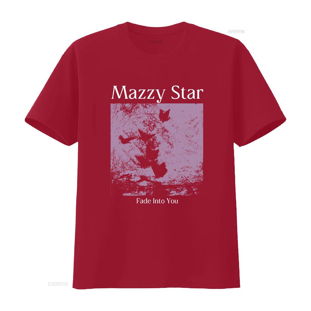 Mazzy Star Fade into You 90er Alternative Rock Musik T-Shirt vintage Gewaschen Lässig Weich streetwear Leicht dehnbar