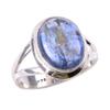 Natural Kyanite Gemstone Handmade 925 Solid Sterling Silver Gift Ring S.6 h4I74