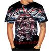 Vintage Fashion Letter Graphic Men's T-shirt Streetwear O Neck T-shirt Outdoor Casual Plus Size Tees Top Women Clothing