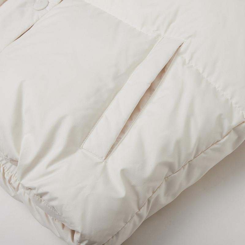 New Converse Down Jacket Women's White 10025204-A03