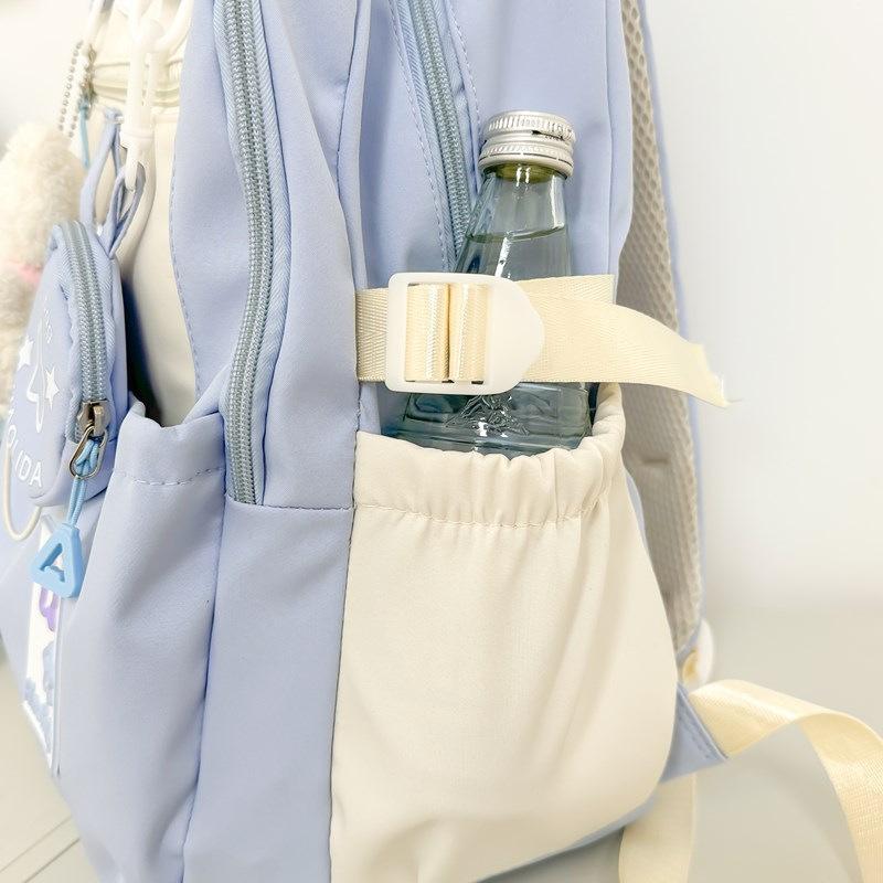 Cute girl schoolbag small fresh junior high school high school student size backpack high value student small backpack