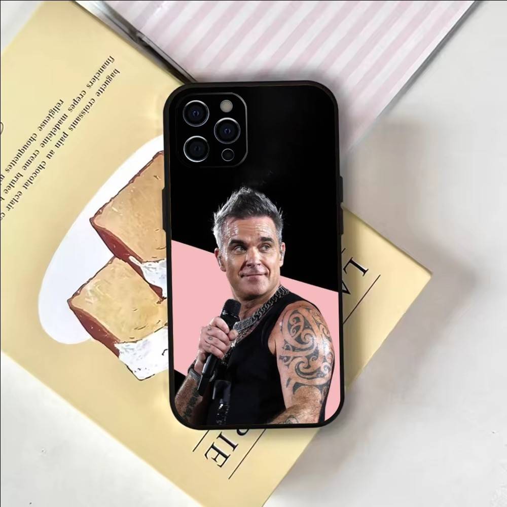

Singer R-Robbie W-Williams Phone Case For iPhone 17,16,15,14,13,12,11 Plus,Pro,Max,XS Silicone Soft Cover iPhone16plus