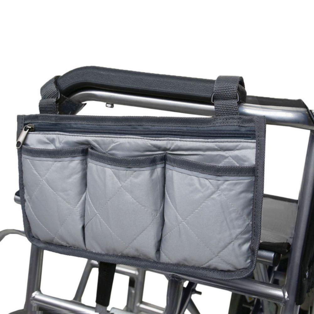 Multifunctional Seat Armrest Side Storage Bag Large Capacity Baby Stroller Hanging Bag  Wheelchair