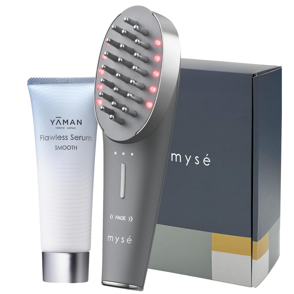 Official Store Exclusive Set: YA-MAN Lift Facial Beauty Device, Scalp Lift Active, and Flawless Serum Smooth Set MA82GAM