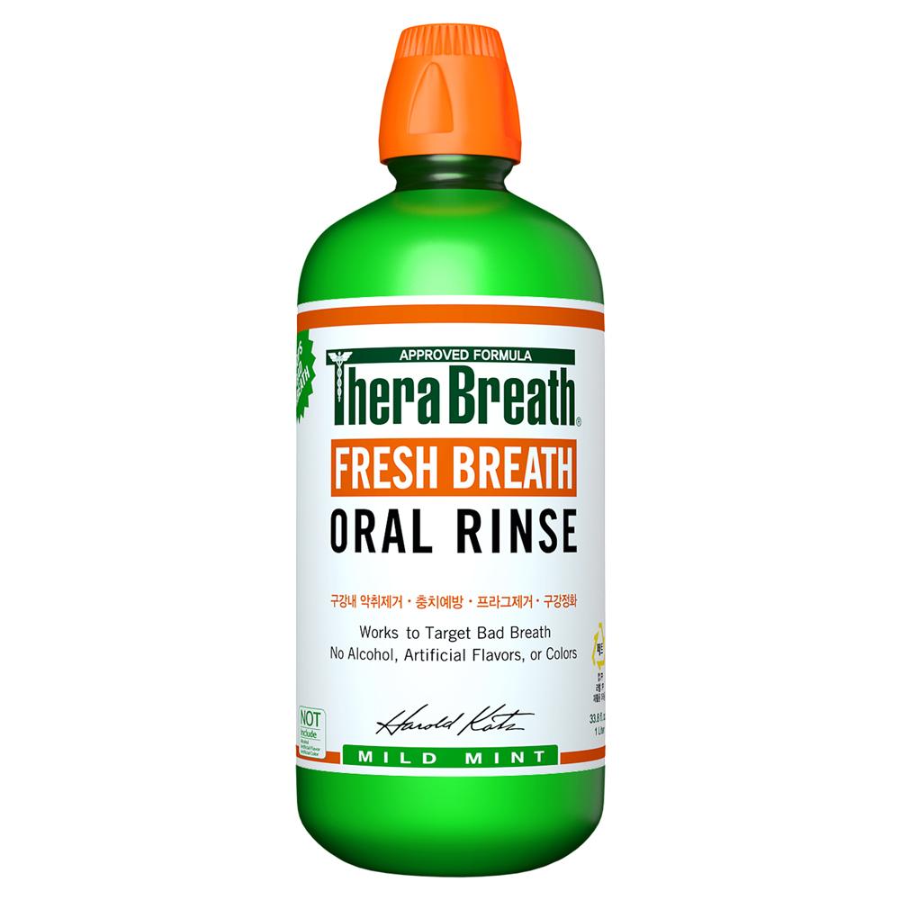 

TheraBreath Mild Mint 1L Special (+150мл+12мл*5 листов) 1L mild mint