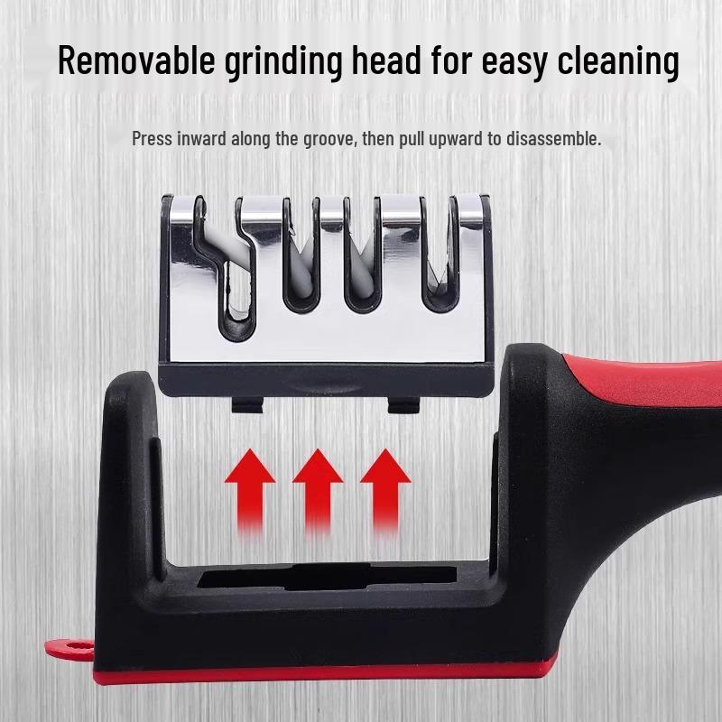 Multifunctional Diamond Kitchen Knife Sharpener and Whetstone for Home and Restaurant Use