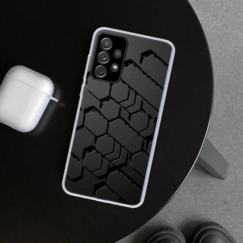 Forged Carbon Pattern Phone Case Cover for Samsung Galaxy A12 A22 A32 A52 A72 A02S A51 A50S A31 A20S A10S Note 20 Ultra 10 Plus