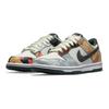 Nike Dunk Low SE GS Sail Multi-Camo Dětské tenisky Vícebarevné Vintage-Zelená Celková-Oranžová DB1909-100