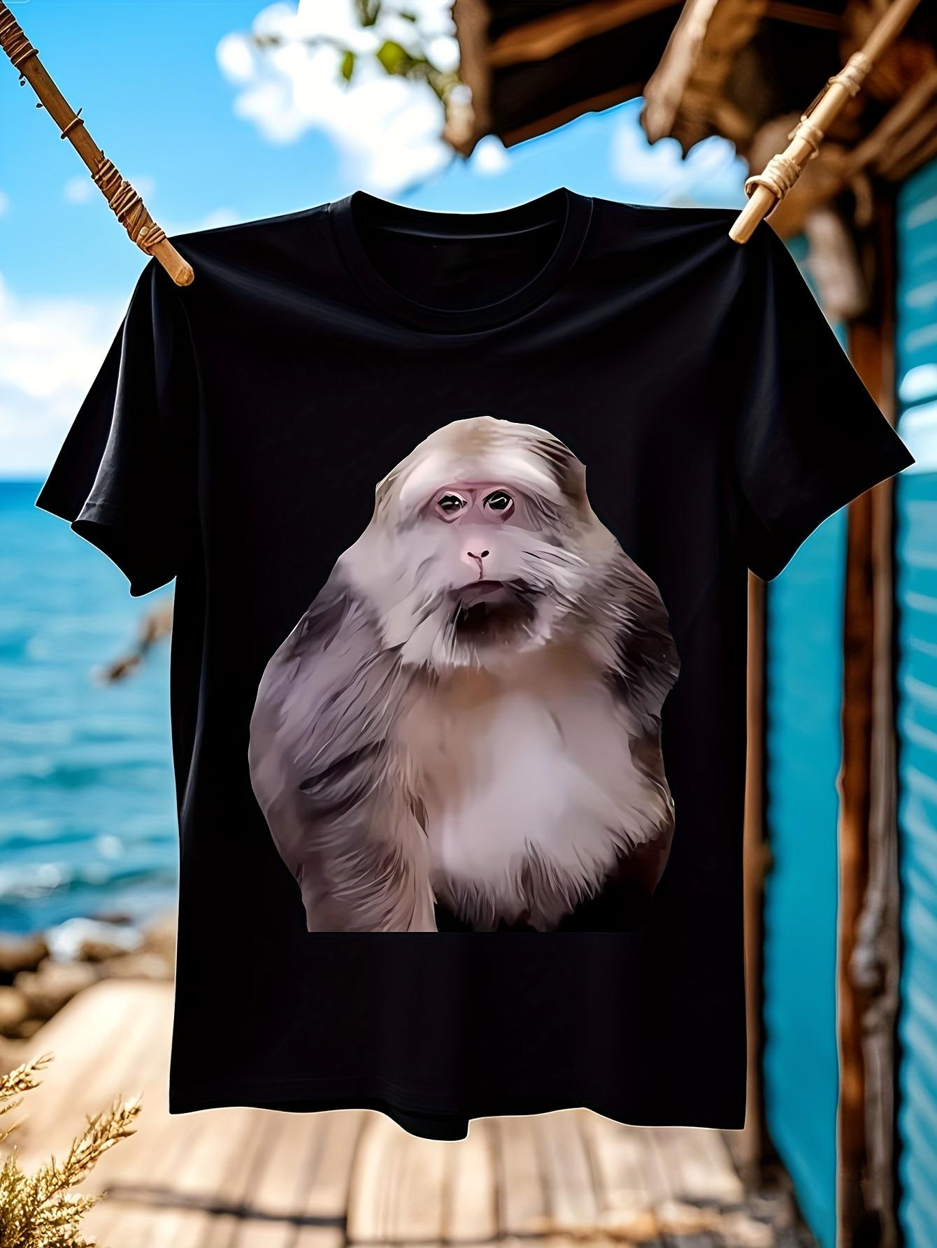 Funny Tshirt Funny Xing Xing Monkey Meme Graphic Tshirt -... XXXL
