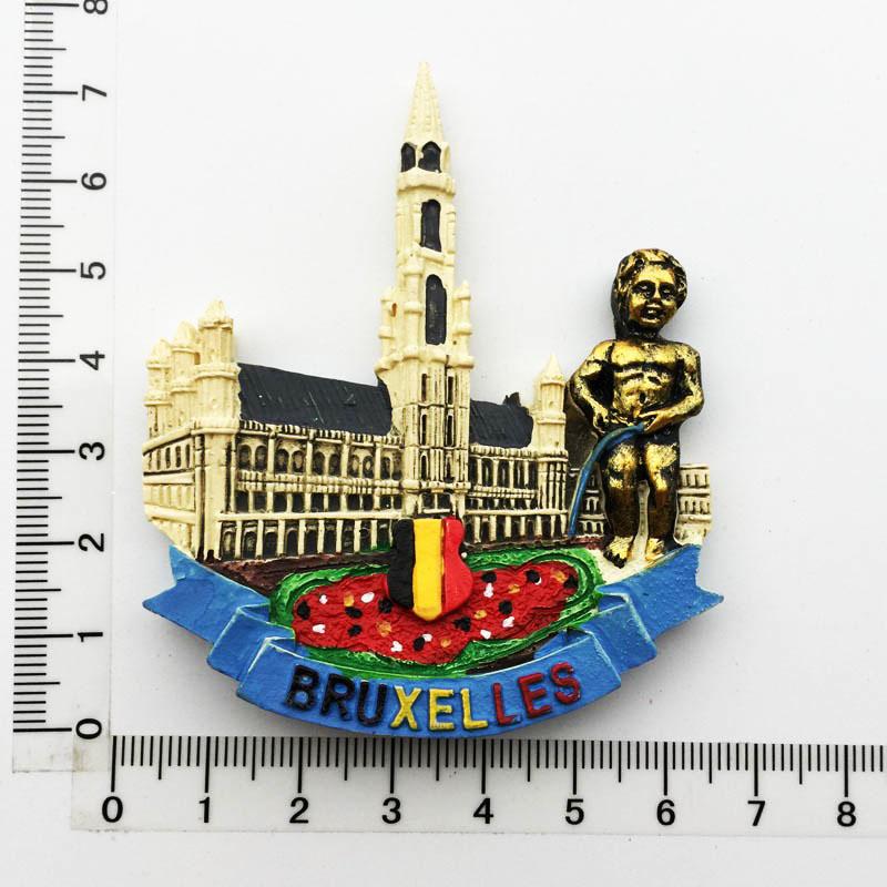 European Countries Tourism Fridge Magnets Home Decor Athens Roma Budapest Travelling Souvenirs Fridge Stickers Wedding Gifts