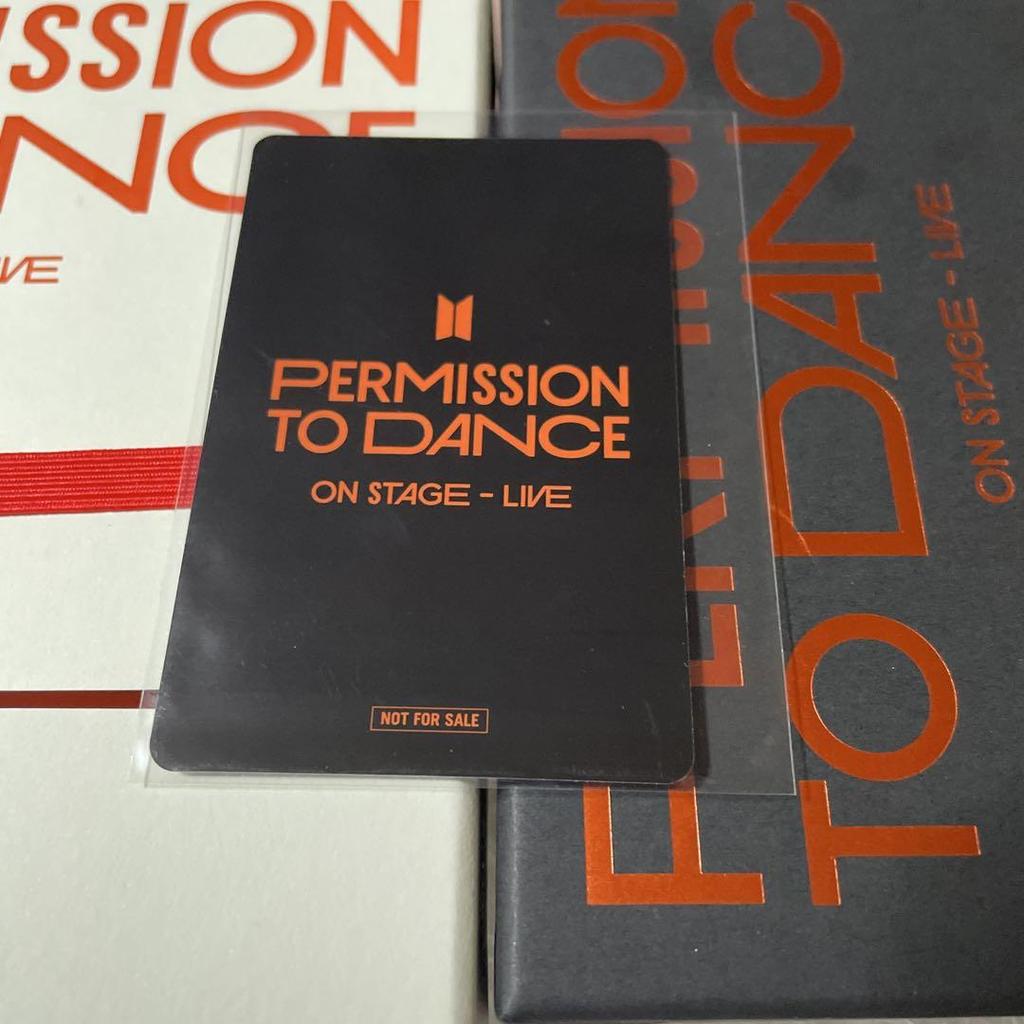 [USED] BTS PERMISSION TO DANCE V trading card