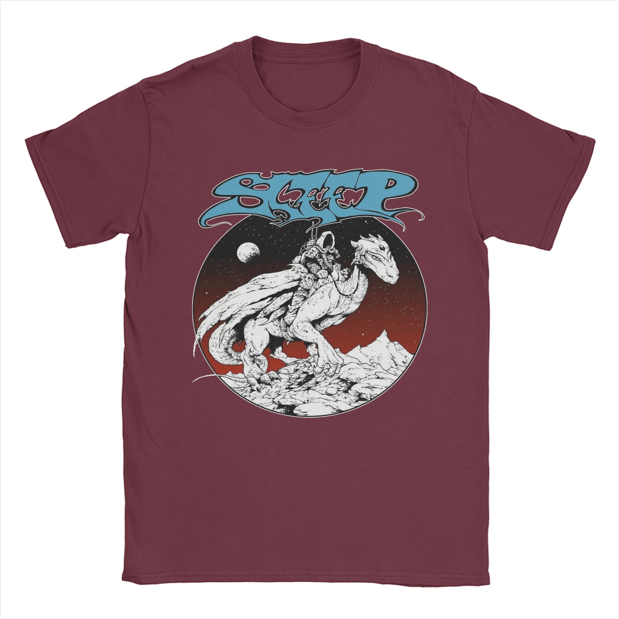 

Винтажные футболки Love Rock Sleep Band, 100% хлопок, модная мужская футболка с круглым воротником, футболка с коротким рукавом, топы больших размеров S бордовый