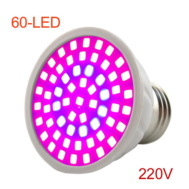 LED Pflanzenwachstumslampe Vollspektrum Blumenwachstumslampe E27 für Zimmerpflanzenlampen Phytolampe Hydroponische Beleuchtung