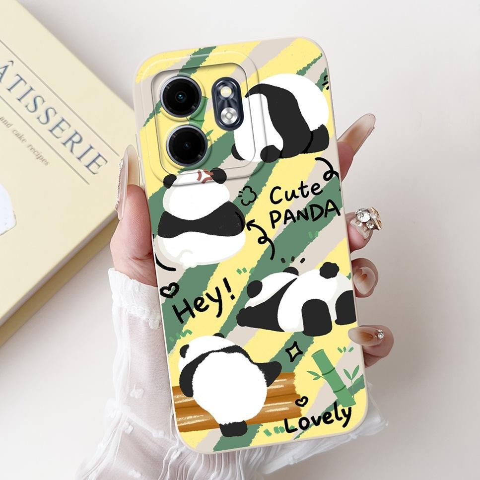 2024 For Infinix Hot 50i Case HoT50i Shock Proof Black Silicone Soft Phone Case For Infinix Hot 50i 50 i X6531 Back Cover Fundas